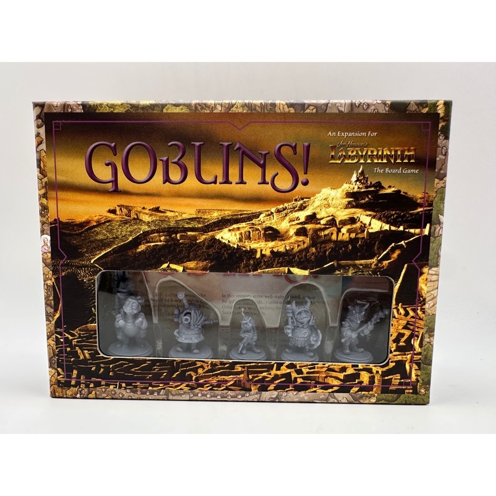 NEW Open Box Goblins! An Expansion for Labyrinth the Board Game River Horse